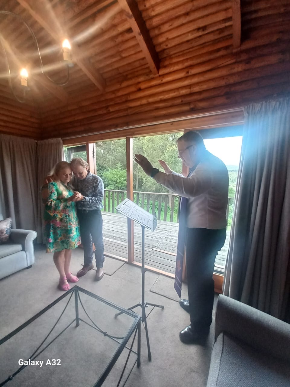 Wedding ceremony by Dr. Gerrit Rademeyer in Blanco