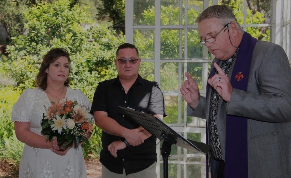 Wedding ceremony by Dr. Gerrit Rademeyer in Blanco